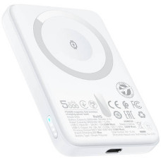 Портативная батарея (Power Bank) Acefast M25 PD20W MagSafe 5000mAh, белая