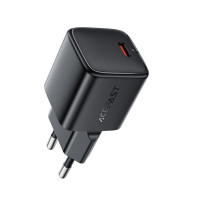 Мережеве зарядний пристрій Acefast A117 PD20W mini GaN (USB-C) чорне
