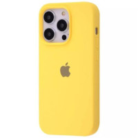 Чехол-силикон оригинал Full Soft Matte iPhone 13 Pro, Yellow