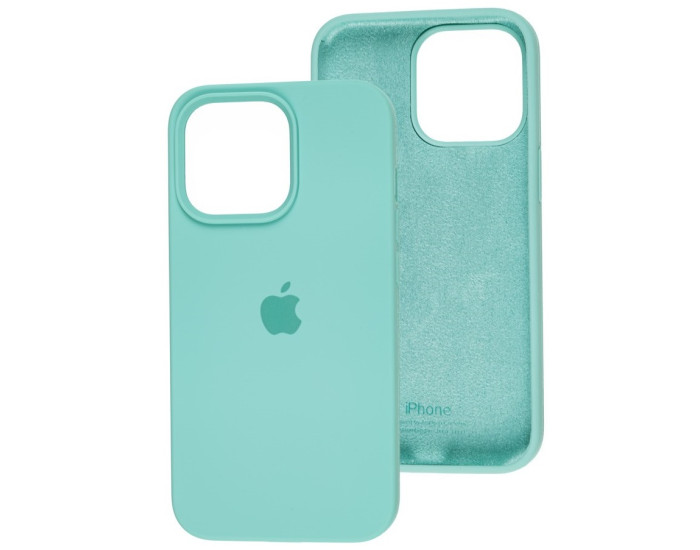 Чехол-силикон оригинал Full Soft Matte iPhone 13 Pro, Turquoise