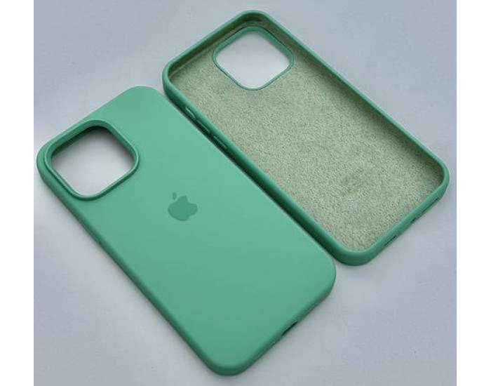 Чехол-силикон оригинал Full Soft Matte iPhone 13 Pro, Spearmint