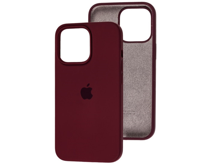 Чехол-силикон оригинал Full Soft Matte iPhone 13 Pro, Plum