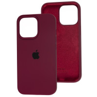 Чехол-силикон оригинал Full Soft Matte iPhone 13 Pro, Maroon