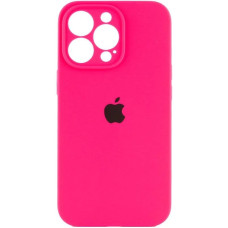 Чехол-силикон оригинал Full Camera Soft Matte iPhone 13 Pro, Hot pink