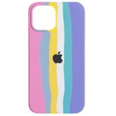 Чехол-силикон оригинал Colorfull Full Cover Soft Matte iPhone 13 Pro, Pink/Lilac (3)