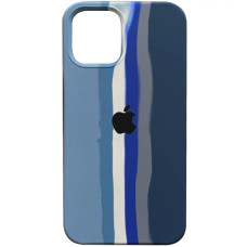 Чехол-силикон оригинал Colorfull Full Cover Soft Matte iPhone 13 Pro, Blue (1)