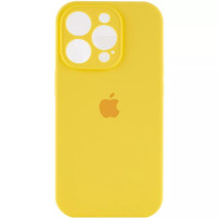 Чехол-силикон оригинал Full Camera Soft Matte iPhone 13 Pro Max, Yellow