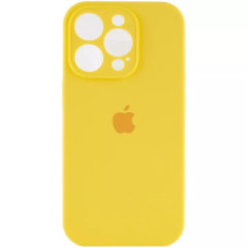 Чехол-силикон оригинал Full Camera Soft Matte iPhone 13 Pro Max, Yellow