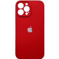 Чехол-силикон оригинал Full Camera Soft Matte iPhone 13 Pro Max, Red