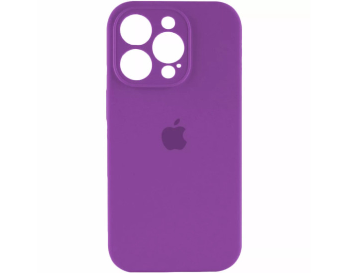Чехол-силикон оригинал Full Camera Soft Matte iPhone 13 Pro Max, Purple