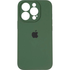 Чехол-силикон оригинал Full Camera Soft Matte iPhone 13 Pro Max, Atrovirens