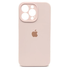 Чехол-силикон оригинал Full Camera Soft Matte iPhone 13 Pro Max, Chalk pink