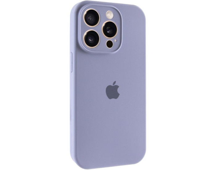 Чехол-силикон оригинал Full Camera Soft Matte iPhone 13 Pro Max, Lavander grey