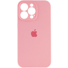 Чехол-силикон оригинал Full Camera Soft Matte iPhone 13 Pro Max, Light pink