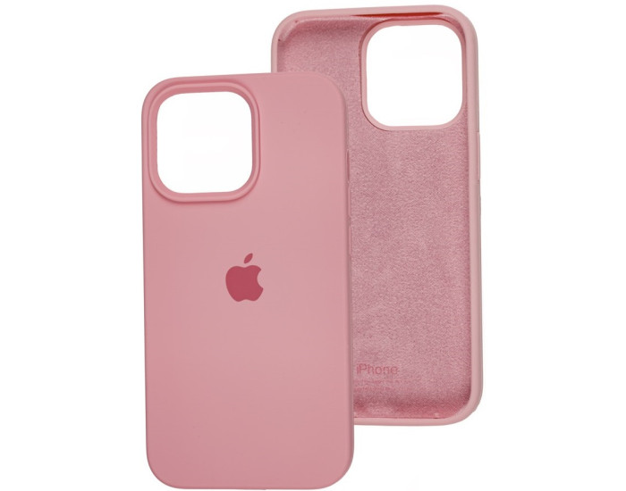 Чехол-силикон оригинал Full Soft Matte iPhone 13 Pro Max (Розовый / Light pink)