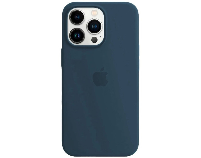 Чехол-силикон оригинал Full Soft Matte iPhone 13 Pro Max, Abyss blue