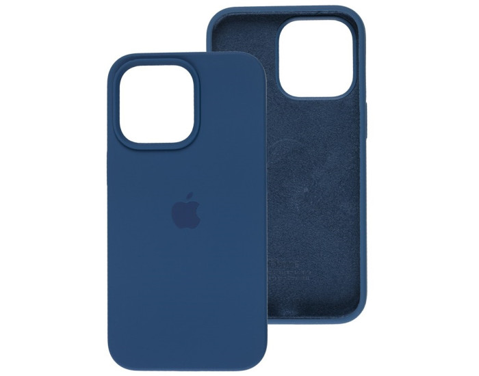 Чехол-силикон оригинал Full Soft Matte iPhone 13 Pro Max, Blue cobalt