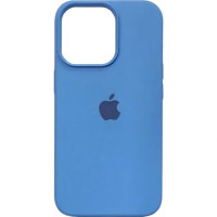 Чехол-силикон оригинал Full Soft Matte iPhone 13 Pro Max, Azure