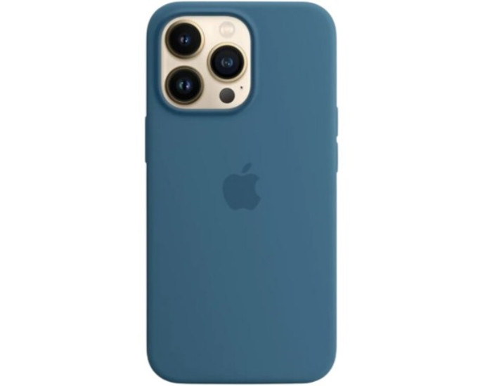 Чехол-силикон оригинал 100% Full Soft Matte iPhone 13 Pro Max, Blue jay