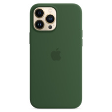 Чехол-силикон оригинал 100% Full Soft Matte iPhone 13 Pro Max, Clover