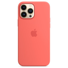 Чехол-силикон оригинал 100% Full Soft Matte iPhone 13 Pro Max, Pink pomelo