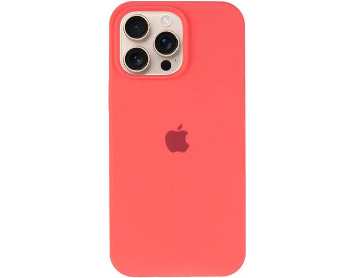 Чехол-силикон оригинал Full Soft Matte iPhone 13 Pro Max, Coral