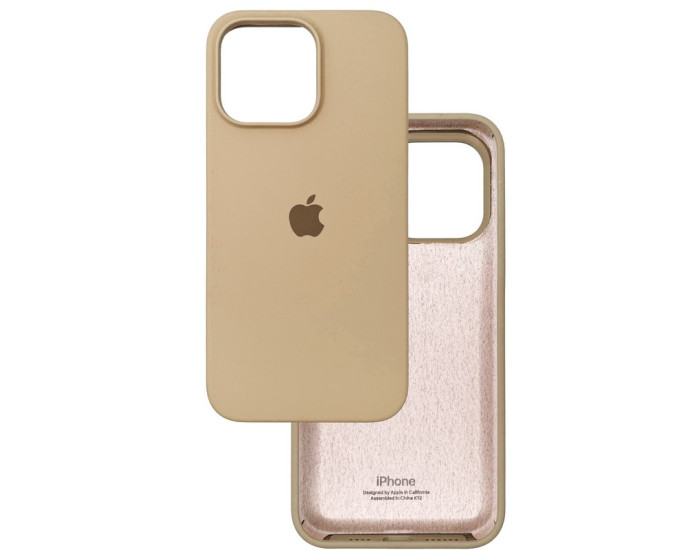 Чехол-силикон оригинал Full Soft Matte iPhone 13 Pro Max, Desert gold