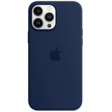 Чехол-силикон оригинал Full Soft Matte iPhone 13 Pro Max, Deep navy
