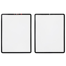 Стекло фронтальное с OCA-пленкой iPad Pro 12.9 2021 /Pro 12.9 2022, черное, оригинал