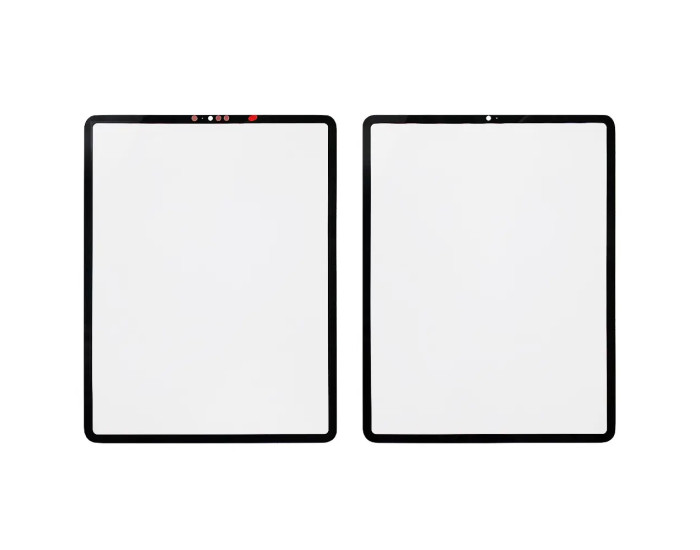 Стекло фронтальное с OCA-пленкой iPad Pro 12.9 2021 /Pro 12.9 2022, черное, оригинал
