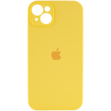 Чехол-силикон оригинал Full Camera Soft Matte iPhone 14, Yellow
