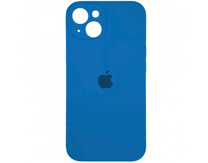 Чехол-силикон оригинал Full Camera Soft Matte iPhone 14, New lake blue
