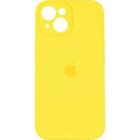 Чохол-силікон оригінал Full Camera Soft Matte iPhone 14, Neon yellow