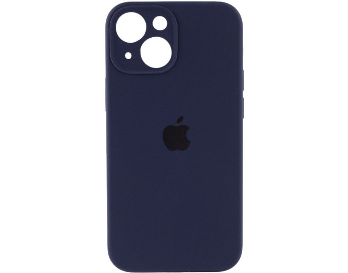 Чехол-силикон оригинал Full Camera Soft Matte iPhone 15, Midnight blue