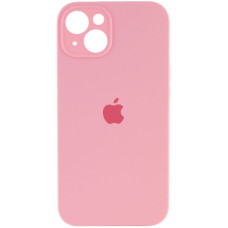 Чехол-силикон оригинал Full Camera Soft Matte iPhone 14, Light pink