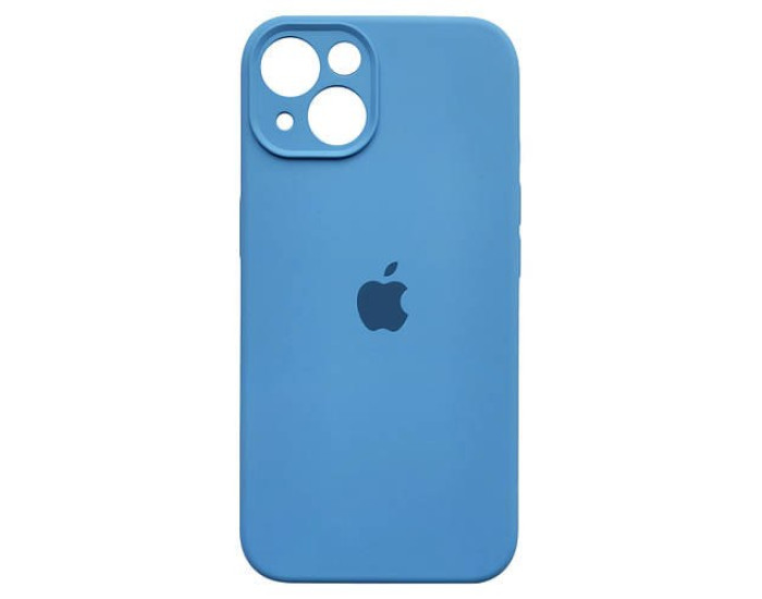 Чехол-силикон оригинал Full Camera Soft Matte iPhone 14, Cornflower
