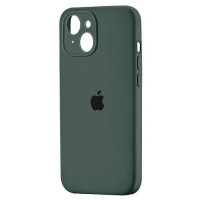 Чехол-силикон оригинал Full Camera Soft Matte iPhone 15, Atrovirens