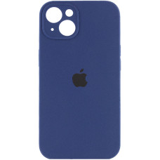 Чехол-силикон оригинал Full Camera Soft Matte iPhone 15, Deep navy