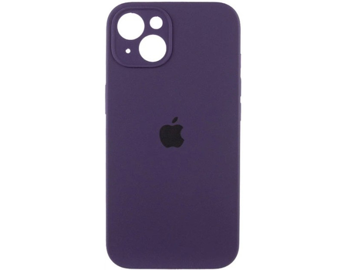 Чехол-силикон оригинал Full Camera Soft Matte iPhone 14, Elderberry