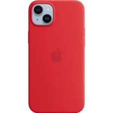 Чехол-силикон оригинал Full Soft Matte Case with MagSafe iPhone 14, красный