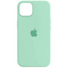 Чехол-силикон оригинал Full Soft Matte iPhone 15, Fresh green