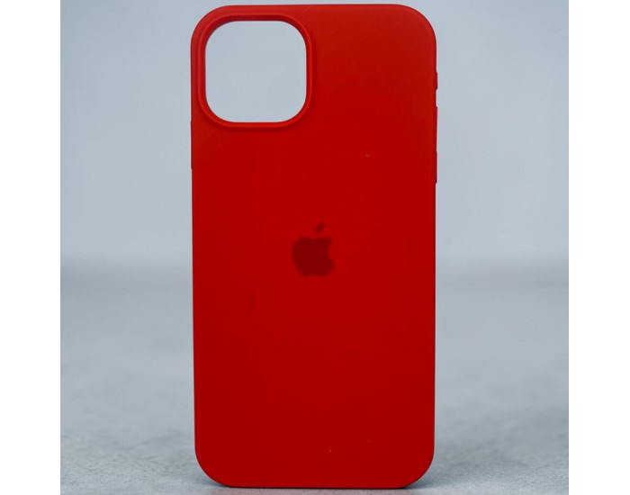 Чехол-силикон оригинал Full Soft Matte iPhone 14, Red