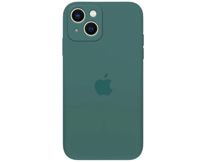 Чехол-силикон оригинал Full Camera Soft Matte iPhone 14 Plus, Pine green
