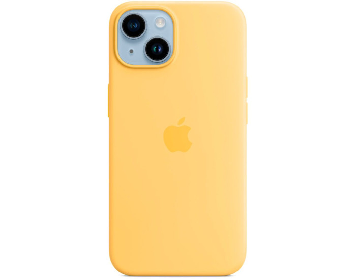 Чохол-силікон Full Soft Matte with Magsafe iPhone 14 Plus (Жовтий / Sunglow)