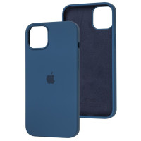 Чехол-силикон оригинал Full Soft Matte iPhone 14 Plus, Blue cobalt