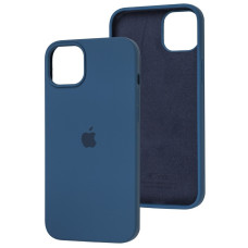 Чехол-силикон оригинал Full Soft Matte iPhone 14 Plus, Blue cobalt