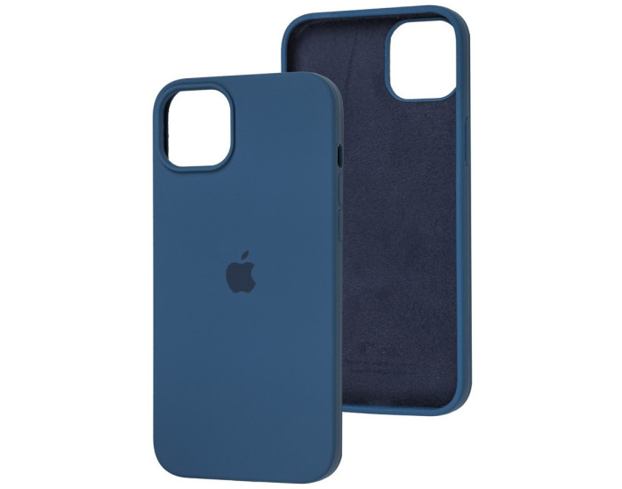 Чехол-силикон оригинал Full Soft Matte iPhone 14 Plus, Blue cobalt
