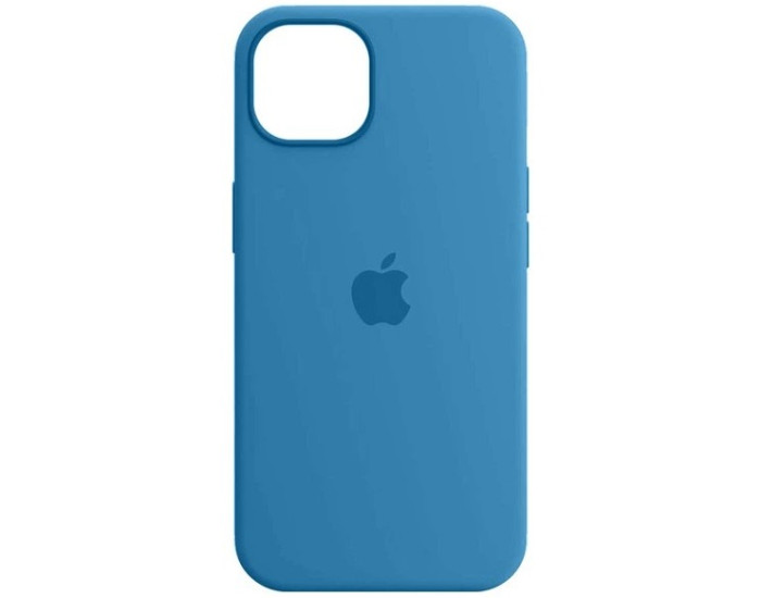 Чехол-силикон оригинал Full Soft Matte iPhone 14 Plus, New lake blue