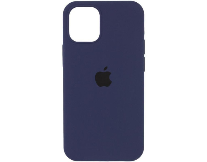 Чехол-силикон оригинал Full Soft Matte iPhone 15, Midnight blue