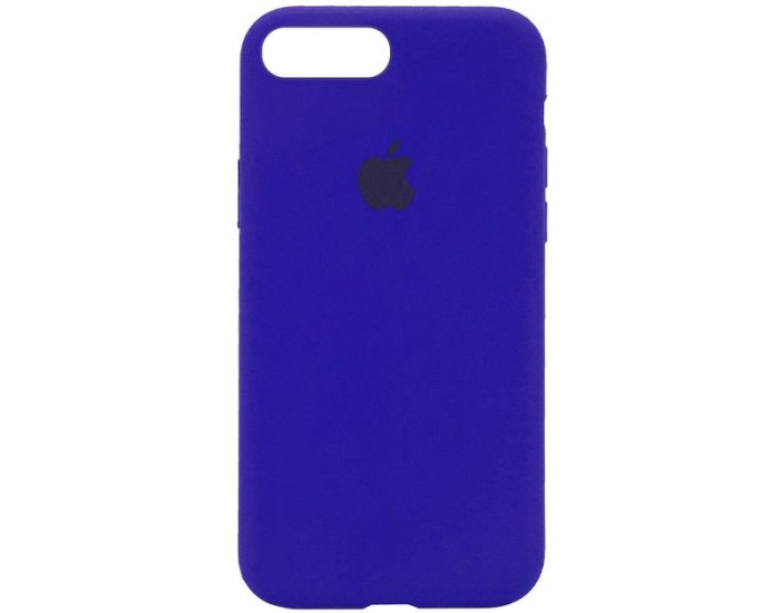 Чехол-силикон оригинал Full Cover Soft Matte iPhone 7 Plus /8 Plus, Space blue